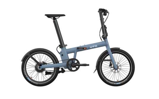 Uto elektrische vouwfiets pro20 v2 blauw