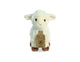 Eco nation pluchen knuffel - lammetje - 20 cm