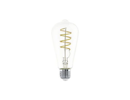 Eglo ledlamp - e27 - 400 lm - ovaal - spiraal - helder - 2700k