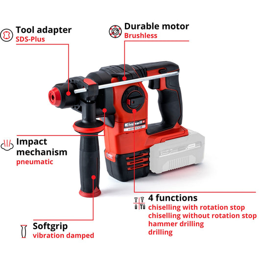 Einhell Accu Boorhamer HEROCCO