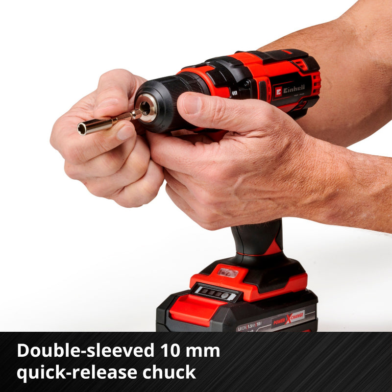 Load image into Gallery viewer, Einhell Accu schroefboor TC-CD 18 35 Li Kit 1.5 Ah
