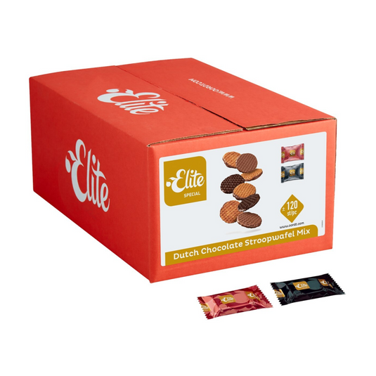 Elite dutch chocolate stroopwafelmix (120 stuks)