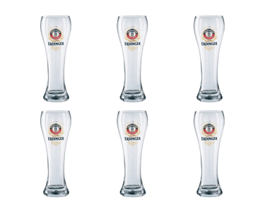 Erdinger glas (6x 50cl)