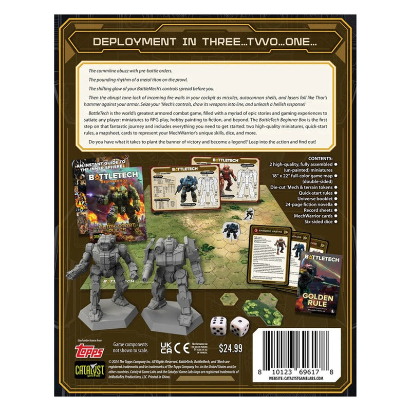Load image into Gallery viewer, European player network battletech: beginner box (40th anniversary)
