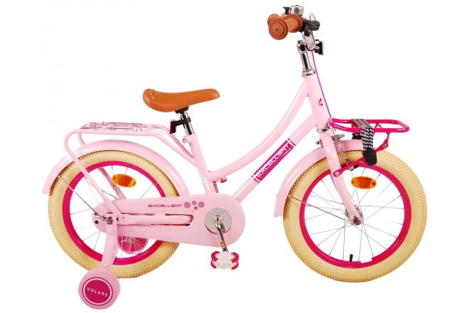 Volare 16 inch fiets excellent roze oma transport 21388