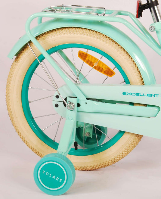 Volare 16 inch fiets excellent mintgroen oma transport 51631
