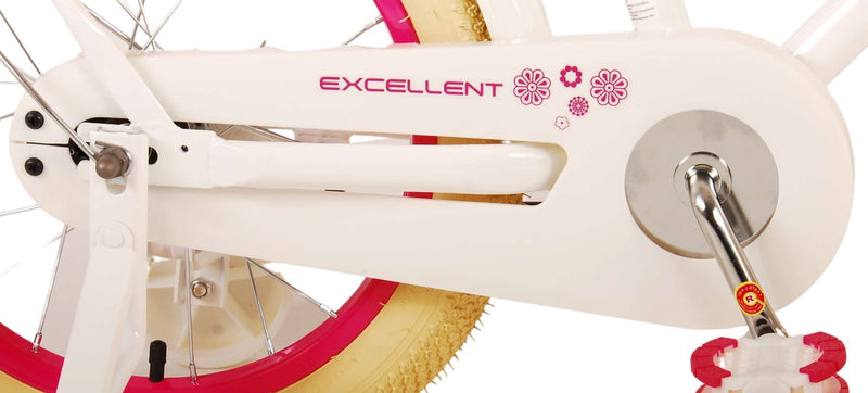 Load image into Gallery viewer, Volare Volare Kinderfiets Meisjes 16 inch Wit95% afgemonteerd
