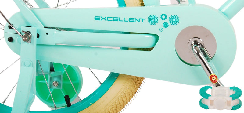 Load image into Gallery viewer, Volare Excellent Kinderfiets - Meisjes - 18 inch - Groen - 95% afgemonteerd
