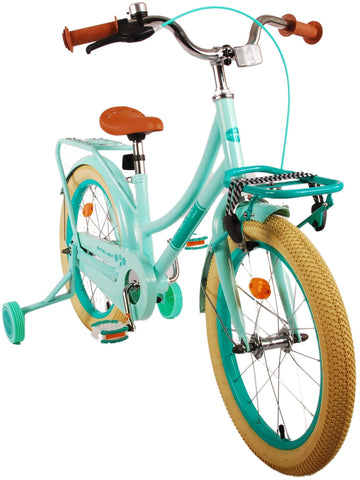 Volare Excellent Kinderfiets - Meisjes - 18 inch - Groen - 95% afgemonteerd