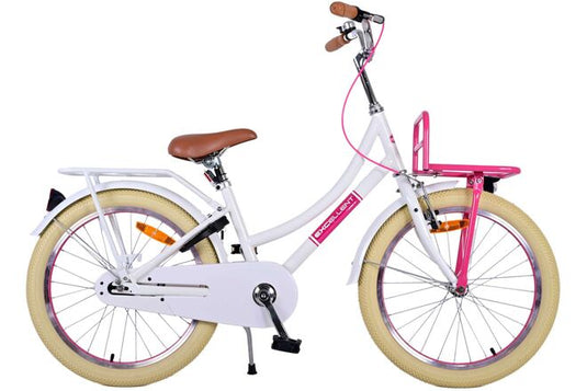 Volare excellent kinderfiets - meisjes - 20 inch - wit
