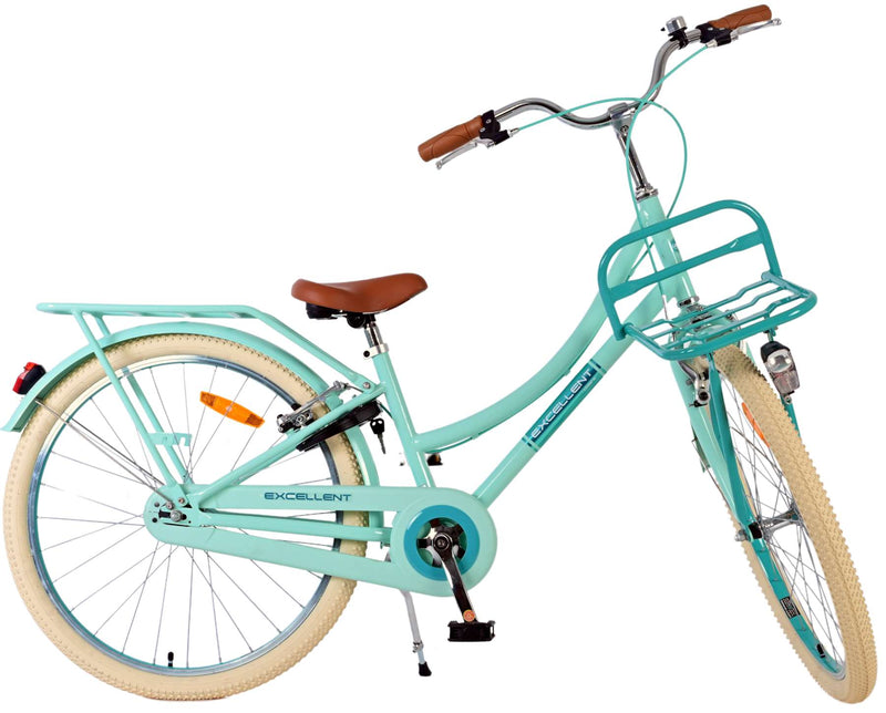 Load image into Gallery viewer, Volare Volare Kinderfiets Meisjes 24 inch Groen Twee handremmen
