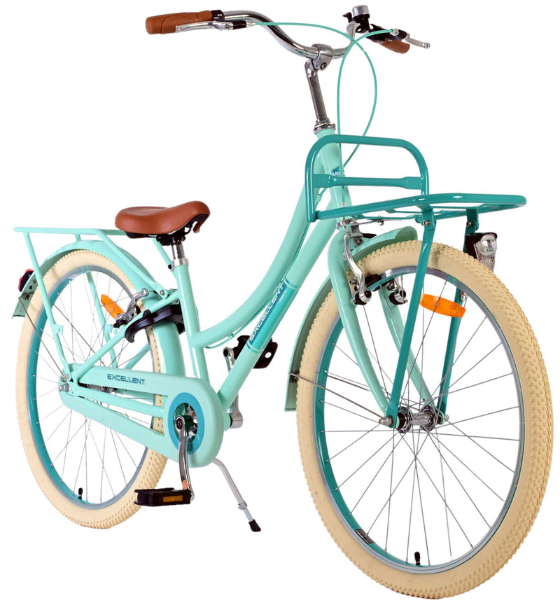 Load image into Gallery viewer, Volare Volare Kinderfiets Meisjes 24 inch Groen Twee handremmen
