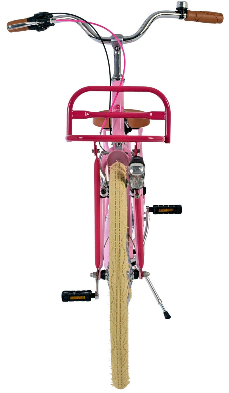 Afbeelding laden in galerijviewer, Volare Excellent Kinderfiets - Meisjes - 24 inch - Roze - 3 Versnellingen

