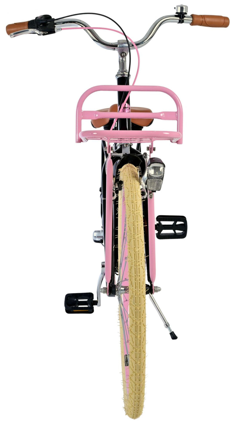 Load image into Gallery viewer, Volare Excellent Kinderfiets - Meisjes - 26 inch - Zwart - 3 versnellingen
