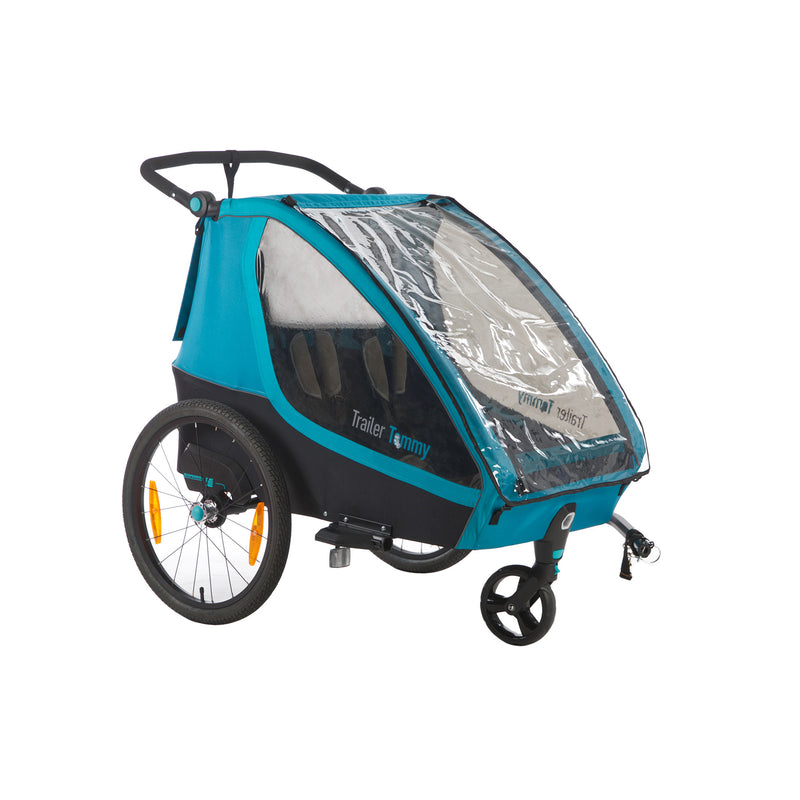 Load image into Gallery viewer, Mirage Tommy Kinderfietskar - Aluminium frame, wielvering, 3-punts gordel, blauw, 2021
