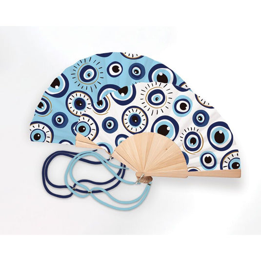 Bescherming evil eye opvouwbare handventilator