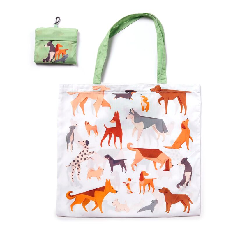 Load image into Gallery viewer, Opvouwbare tas - bag barks hond
