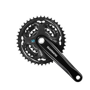 Shimano efcm311c222xl crankstel altus 7 8 spd. 170 42x32x22 zwart (- 4.5 mm diep)