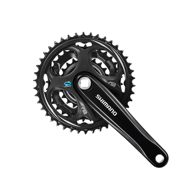 Shimano efcm311c222xl crankstel altus 7 8 spd. 170 42x32x22 zwart (- 4.5 mm diep)