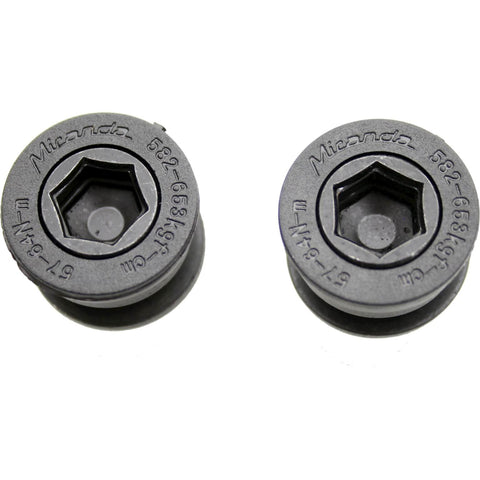 crank bolts Bosch 3 BNI M10 x 12 mm black 2 pieces