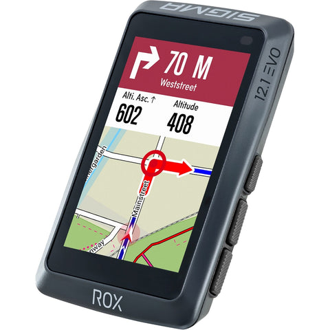 Sigma fietscomputer Rox 12.1 Evo sensor set grijs