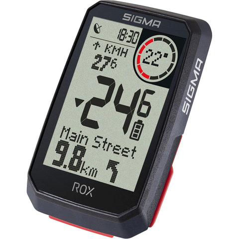 Sigma rox 4.0 gps b/w hr handlebar mount + ant + /ble chest strap