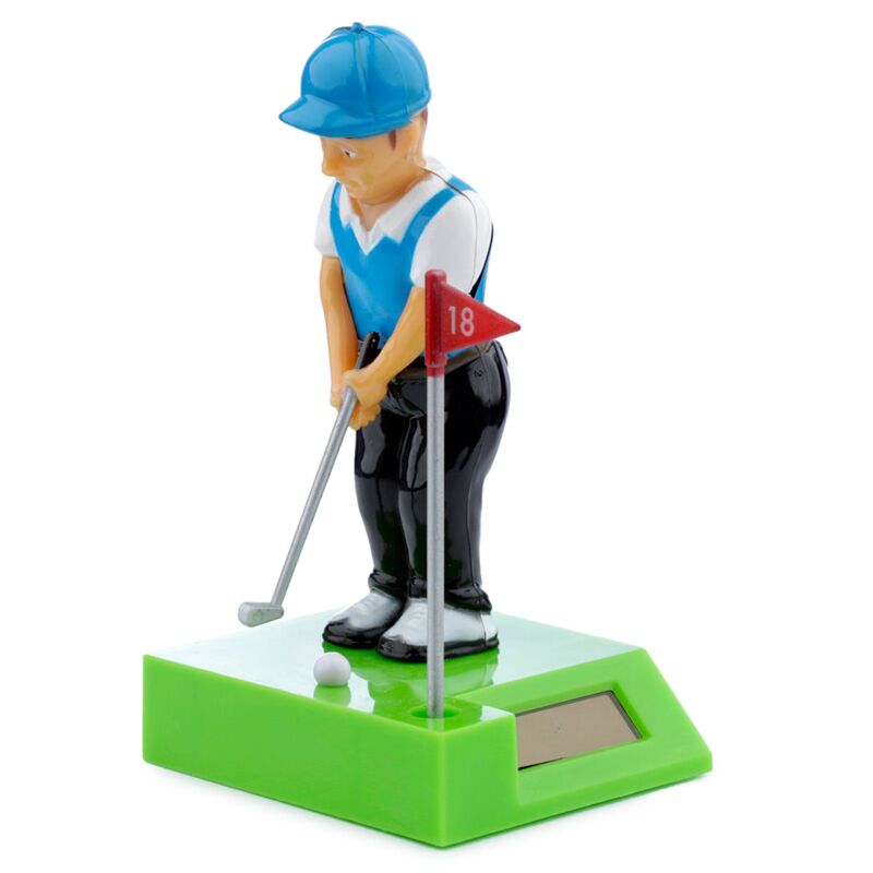Load image into Gallery viewer, Golfer solar poppetje
