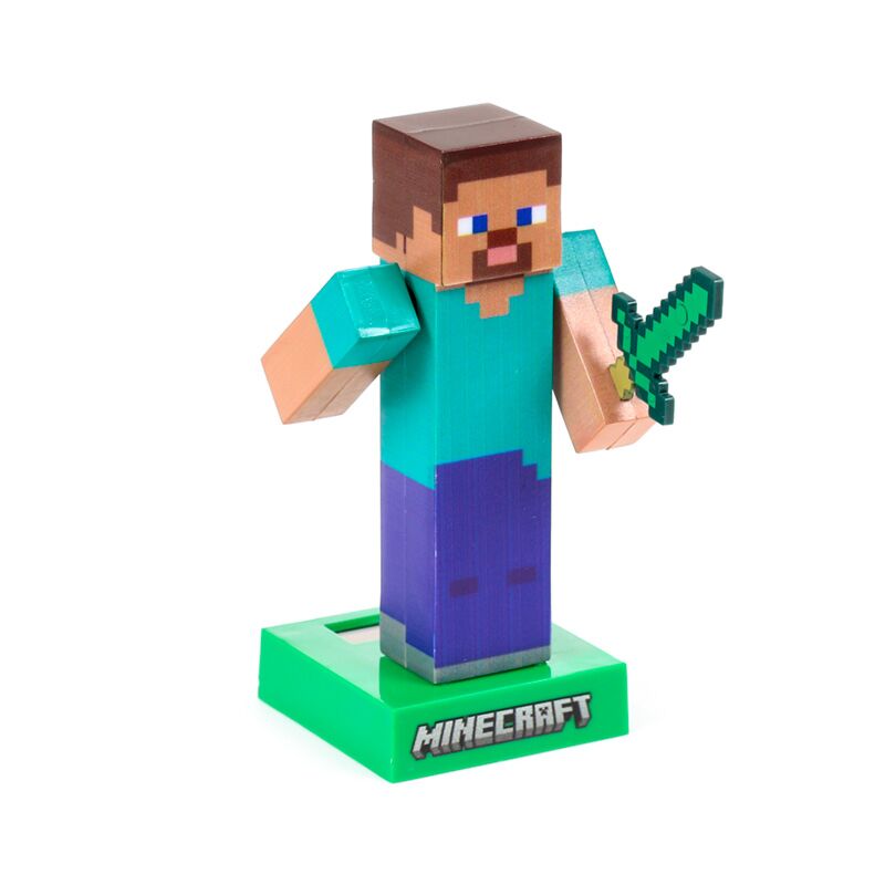 Load image into Gallery viewer, Union minecraft steve solar poppetje

