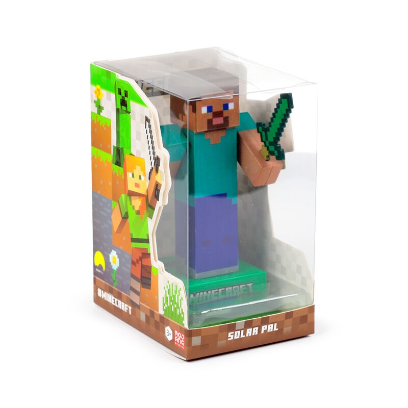 Load image into Gallery viewer, Union minecraft steve solar poppetje
