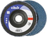 Cibo lamellenschijf 125mm blauw 40 vlak staal | 10 stuks