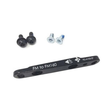 Formula adaptor flat mount - ø140mm to ø160mm - front