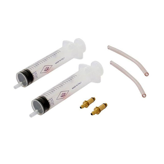 Formula bleed kit for hydraulic brakes