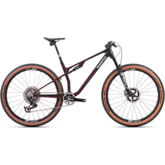 Superior mtb fully xf 9.9 team 29x21.0 (xl)gls red crb. black