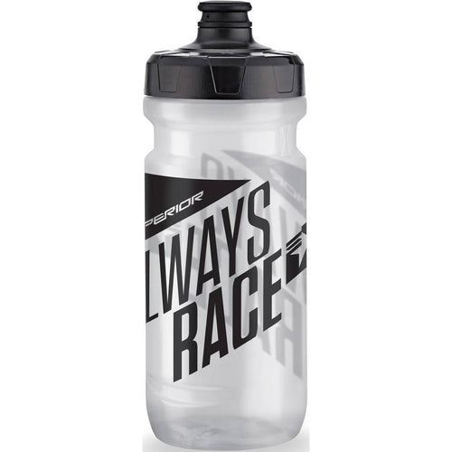 Superior bidon 600ml zwart grijs