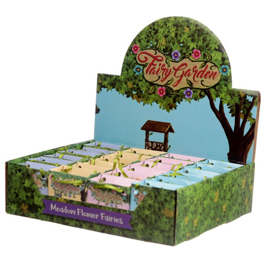 Edelsteentjes fee in een mini cadeautasje