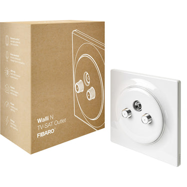 Fibaro Walli N TV-SAT Outlet