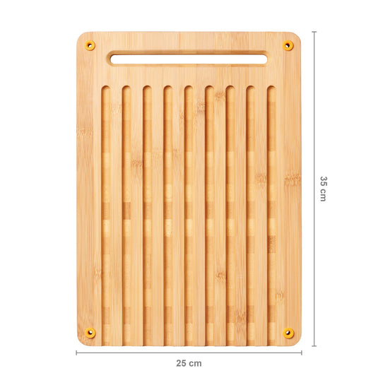 Fiskars Functional Form Bamboe broodsnijplank
