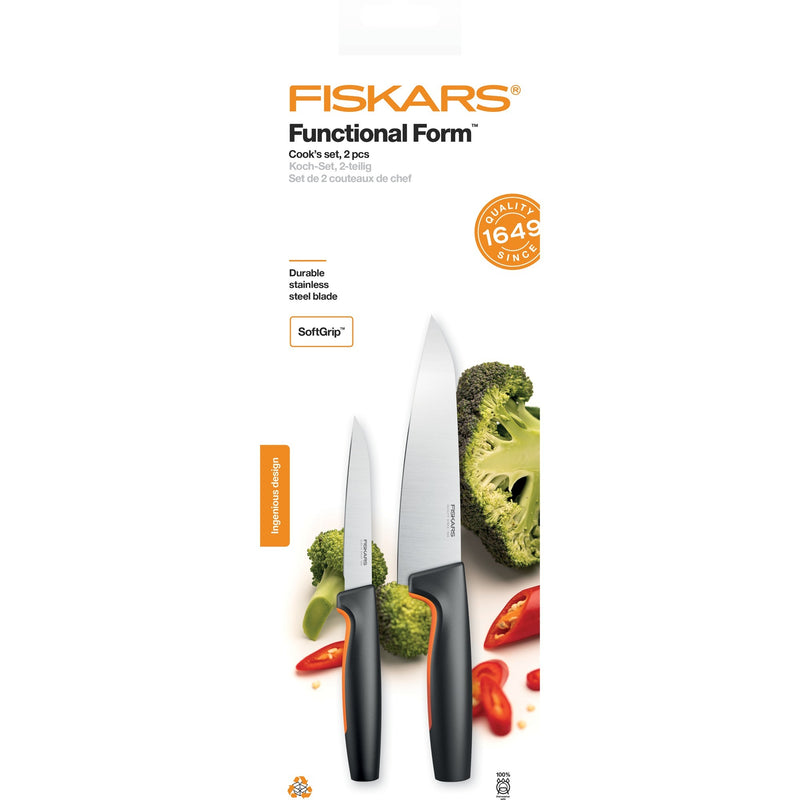 Load image into Gallery viewer, Fiskars Functional Form Koksmessen 2-delig
