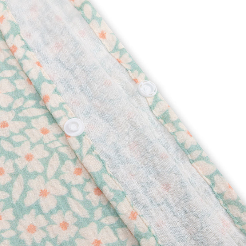 Load image into Gallery viewer, Florish | groene hydrofiele strandponcho 52 x 52 cm
