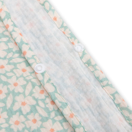 Florish | groene hydrofiele strandponcho 52 x 52 cm