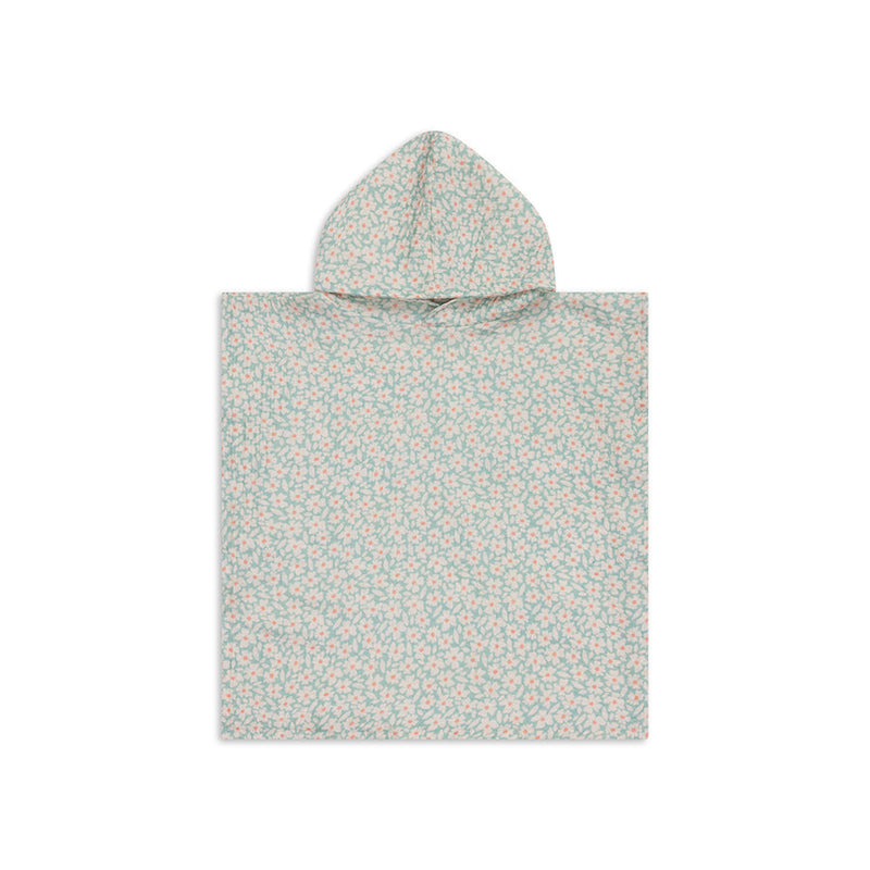 Load image into Gallery viewer, Florish | groene hydrofiele strandponcho 52 x 52 cm
