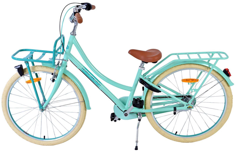 Afbeelding laden in galerijviewer, Volare Excellent Kinderfiets - Meisjes - 24 inch - Groen - 3 Versnellingen
