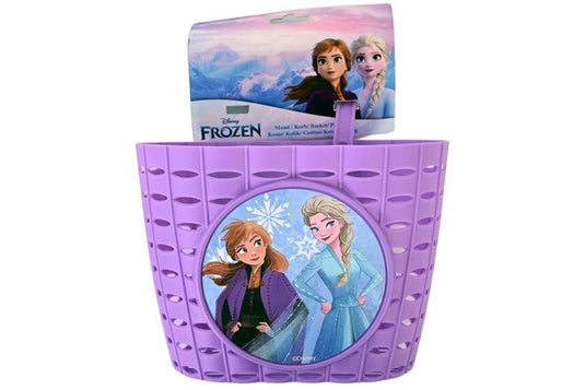 Disney die eiskönigin disney frozen plastic mandje - meisjes - paars