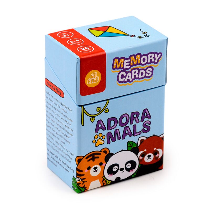 Load image into Gallery viewer, Adoramals wilde dierene kids memory kaartset

