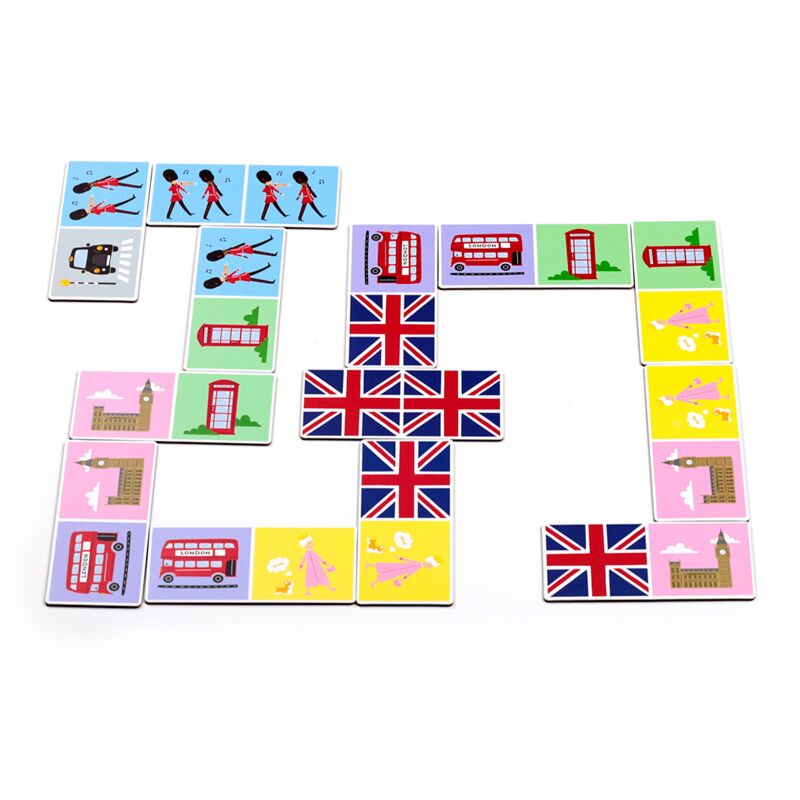 Load image into Gallery viewer, Londen souvenir kinder domino set
