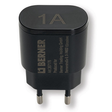 Berner charging plug 230V / USB 1 amp