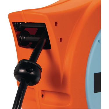 Berner luchthaspel 15bar 10m �8mm zelfoprollend oranje