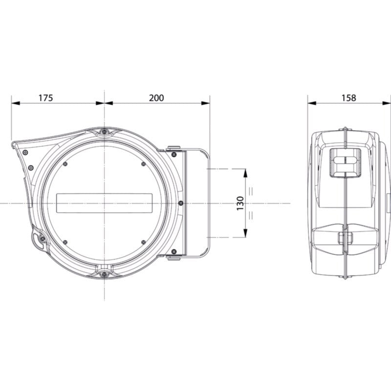 Load image into Gallery viewer, Berner luchthaspel 15bar 10m ø8mm zelfoprollend oranje
