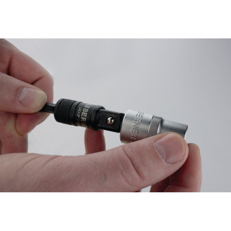 Load image into Gallery viewer, Berner bitadapterset 1 4 bit naar dop 1 4 , 3 8 , 1 2
