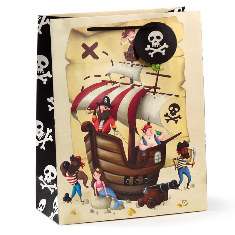 Load image into Gallery viewer, Jolly rogers piraten - cadeautasje large
